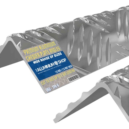 Aluminium tread plate chequer - aluminium,